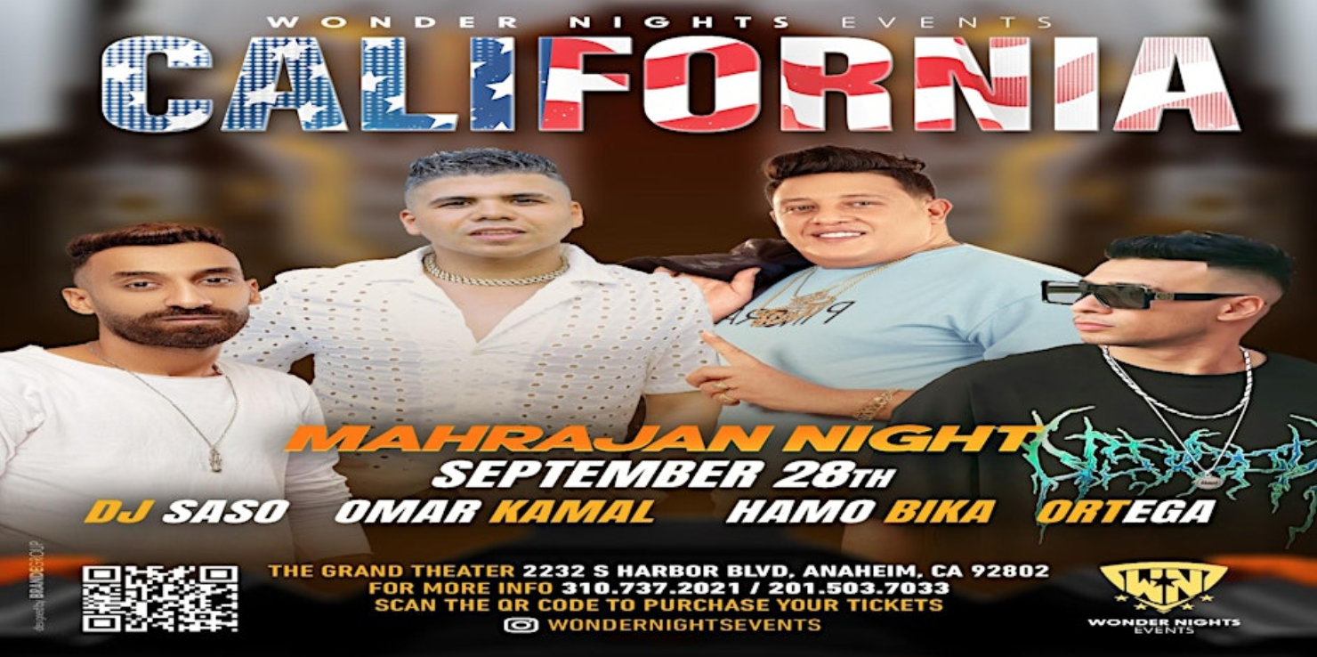 California Mahrajan Night Concert